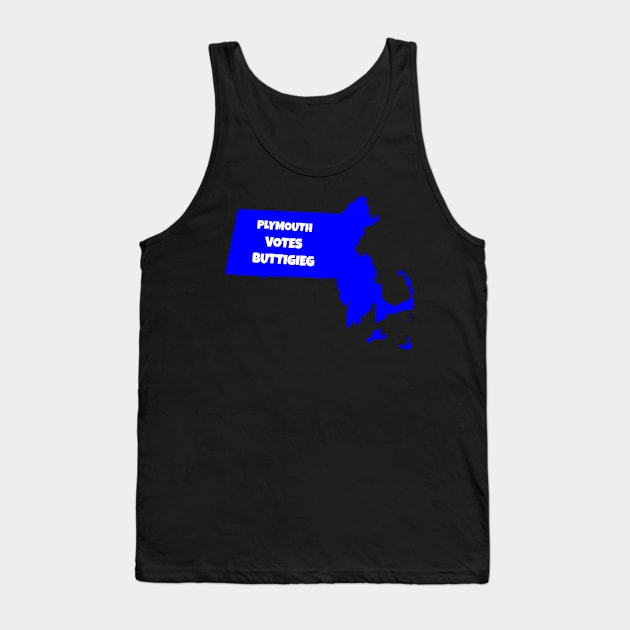 Massachusetts Plymouth votes Buttagieg Tank Top by Vine Time T shirts